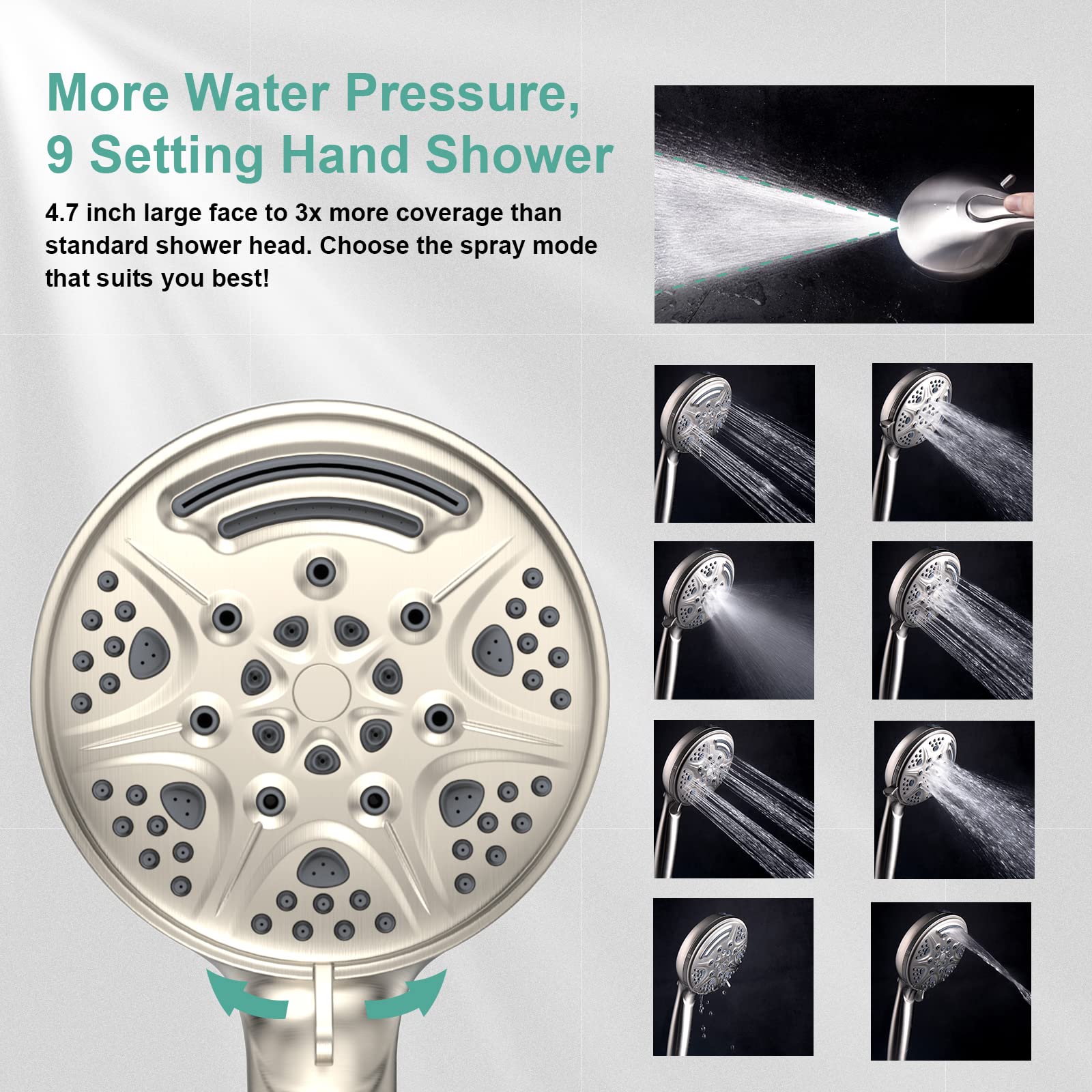 Handheld Shower Kit （Round）