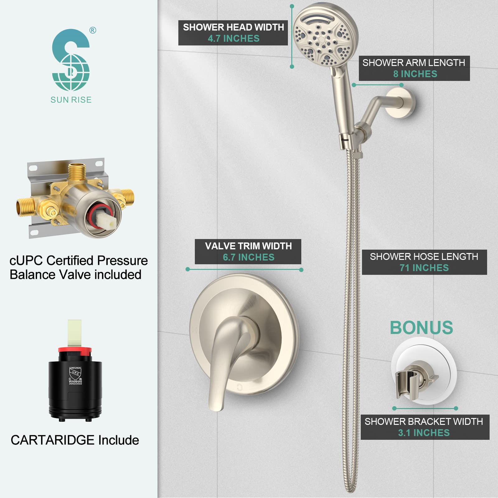 Handheld Shower Kit （Round）