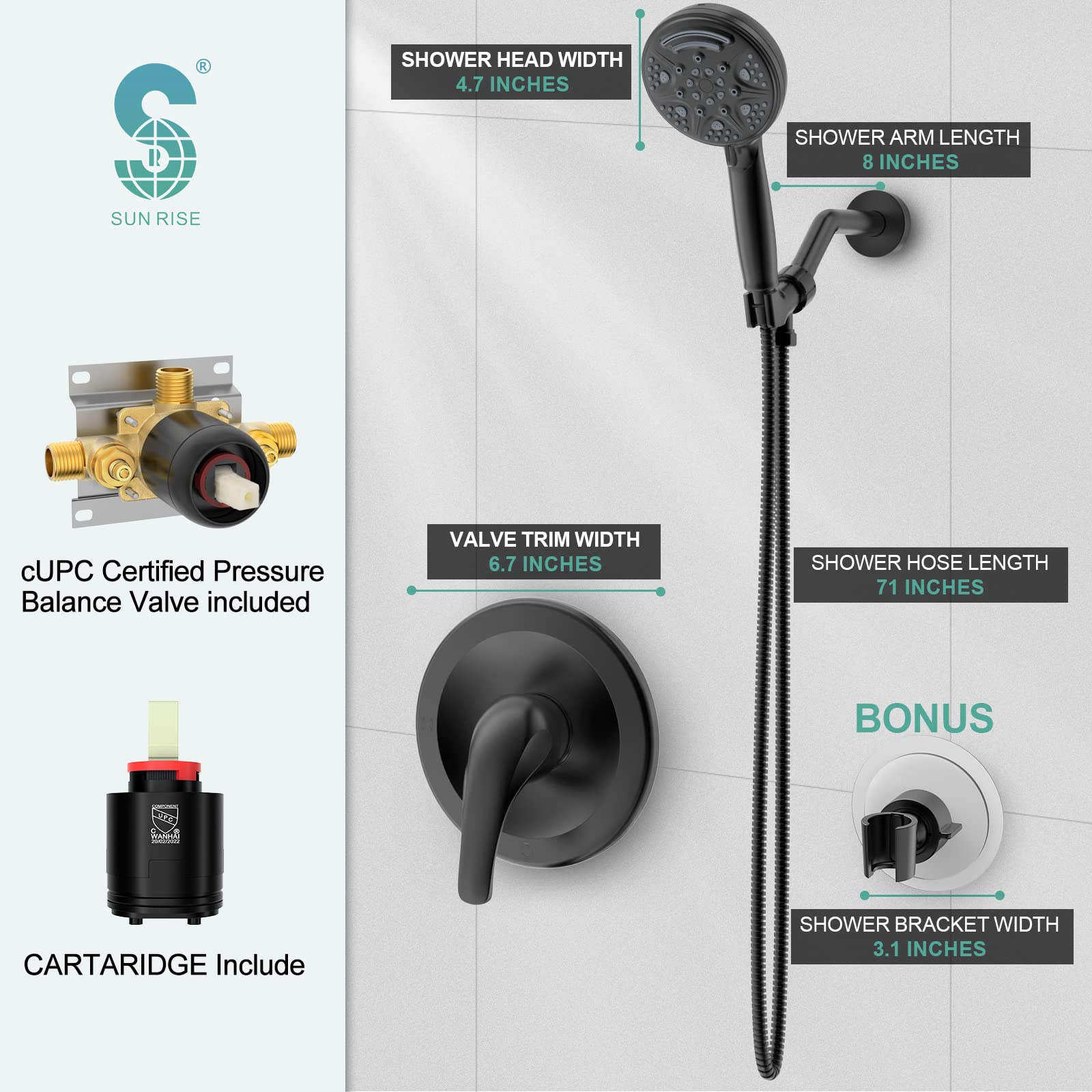 Handheld Shower Kit （Round）