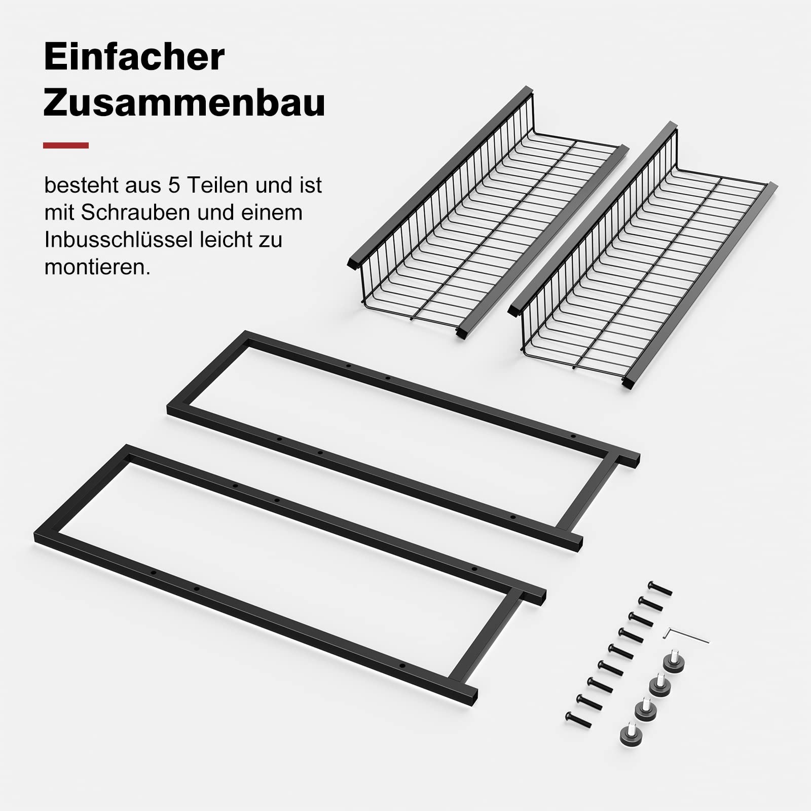 Adjustable Metal Beverage Crate Shelf (Holds 6 Crates)