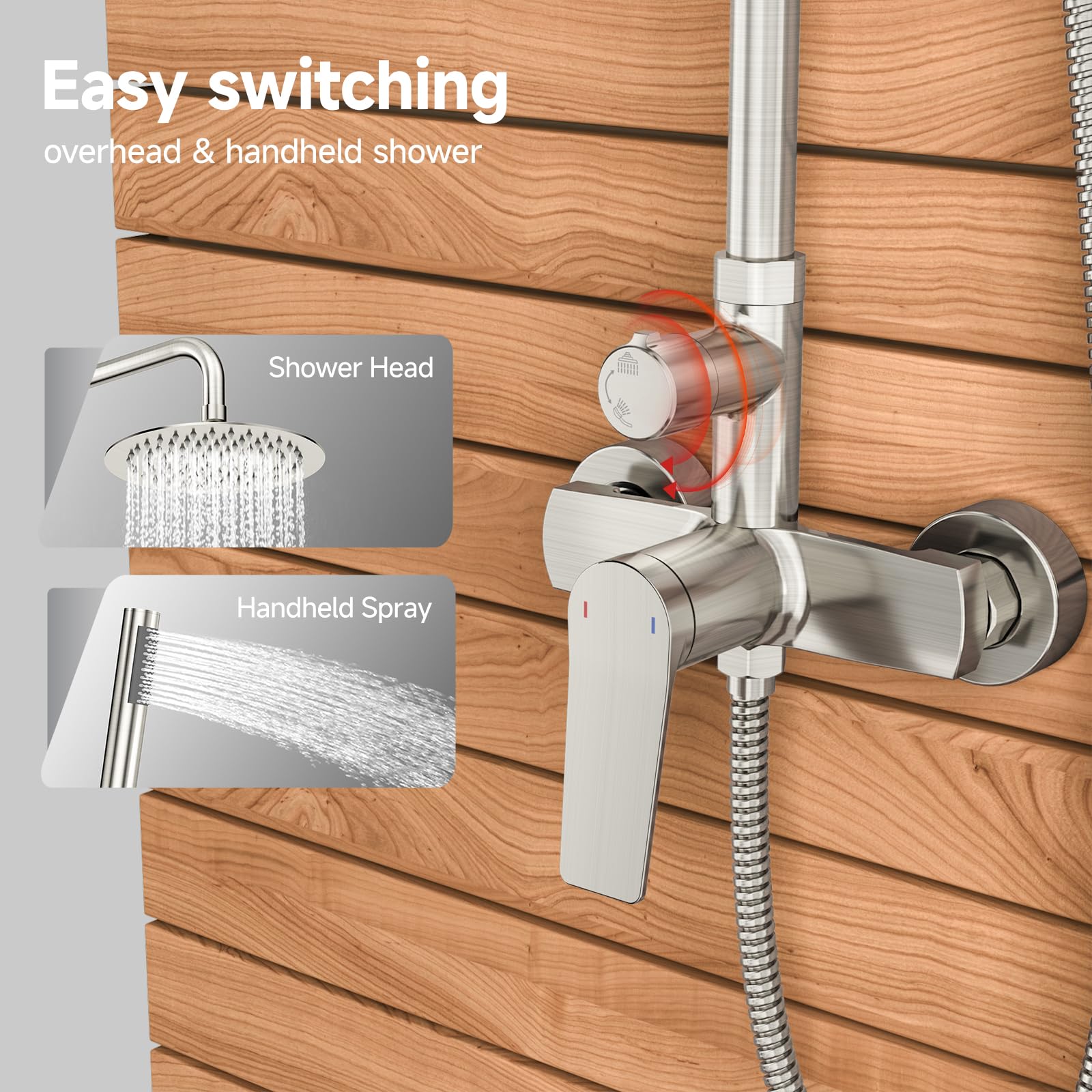 8 Inch Shower Set (Non-Thermostatic)