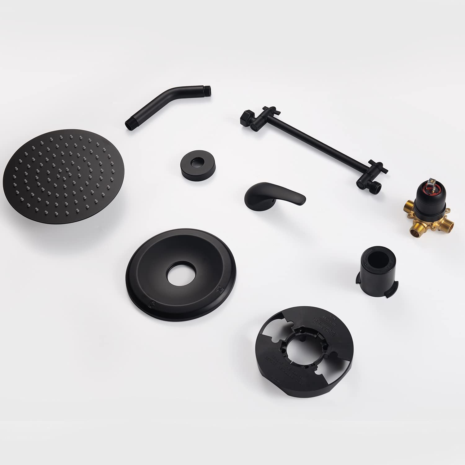 8 Inch Adjustable Rod Shower Kit (Round)