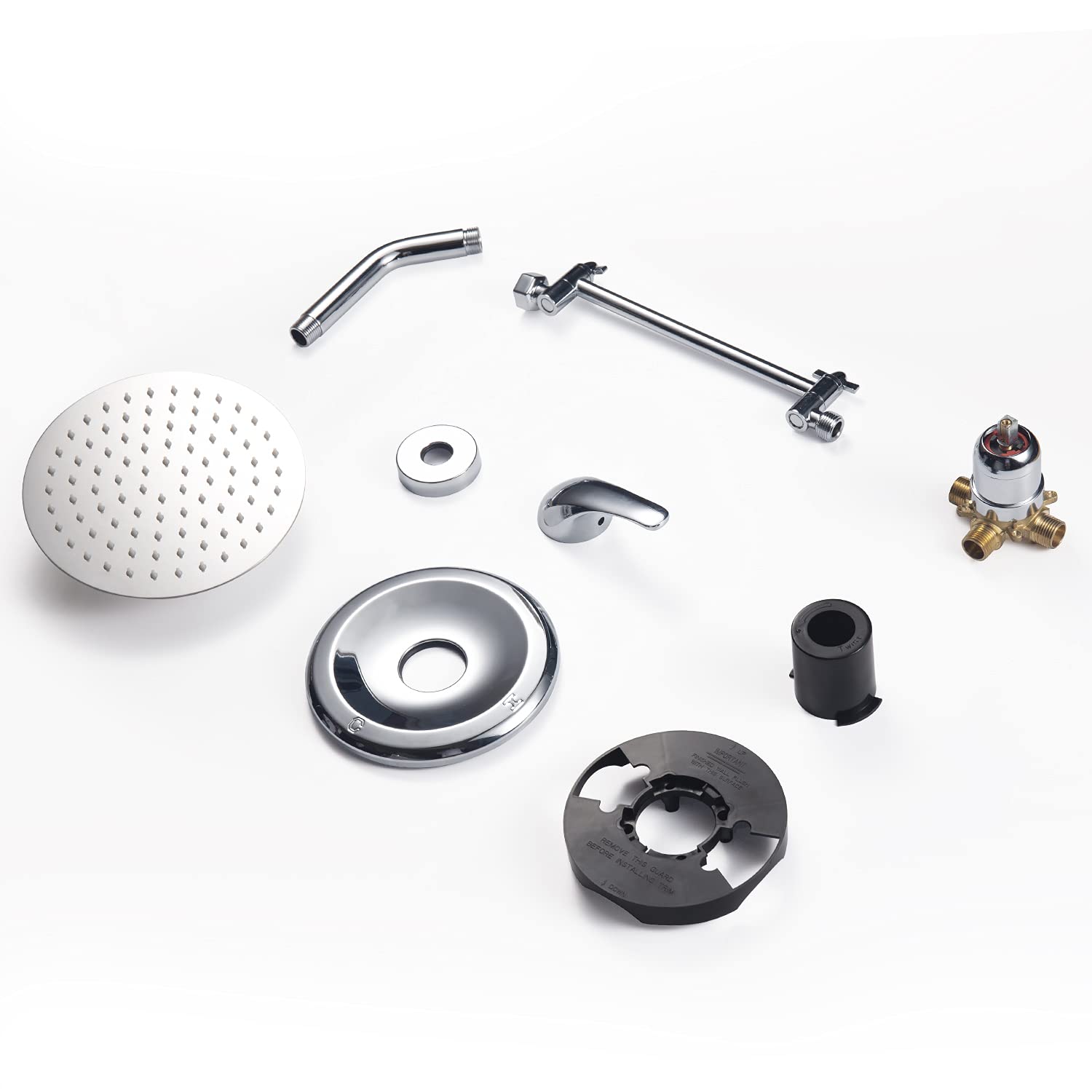 8 Inch Adjustable Rod Shower Kit (Round)