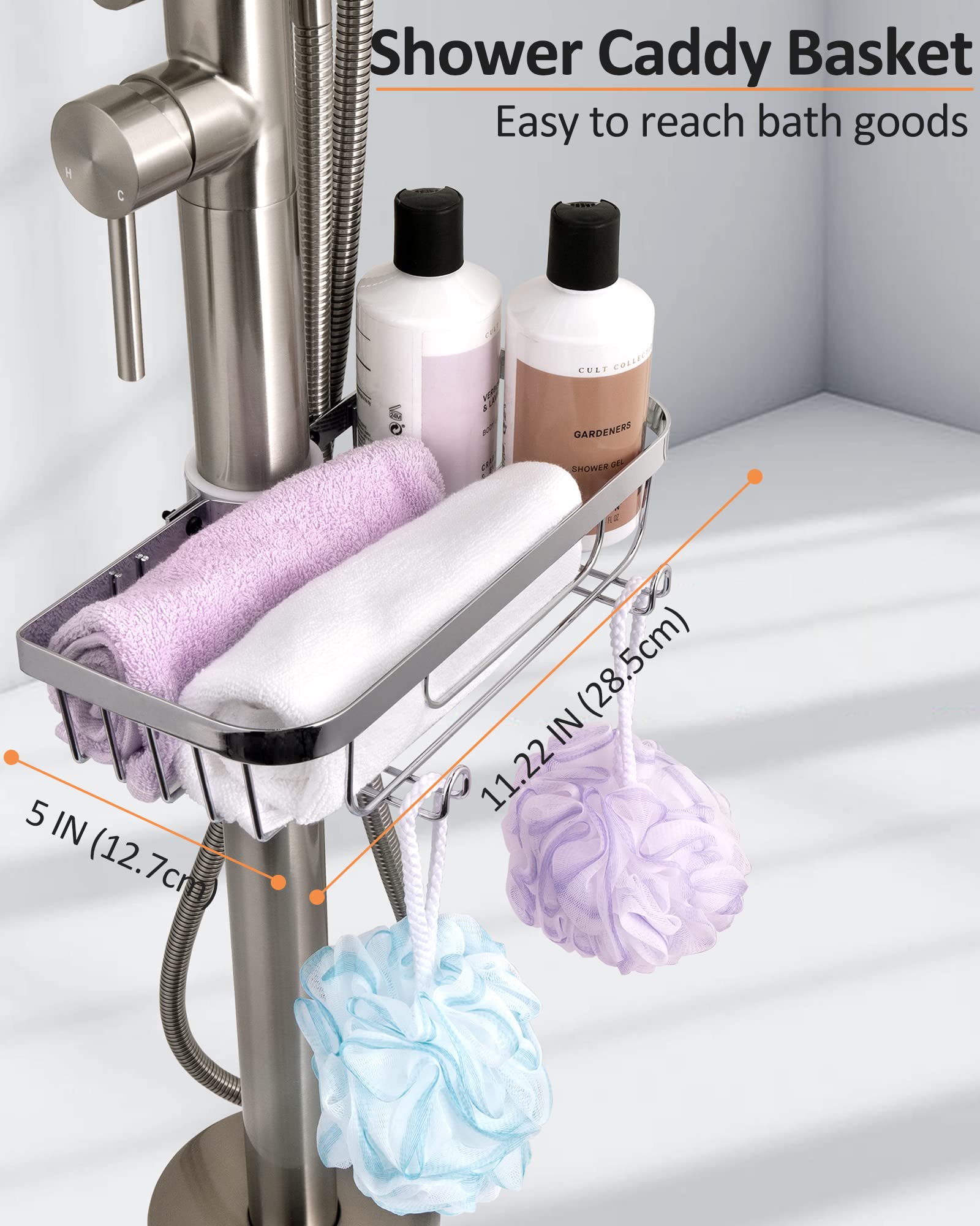 Floor-mounted Bathtub Faucet Set