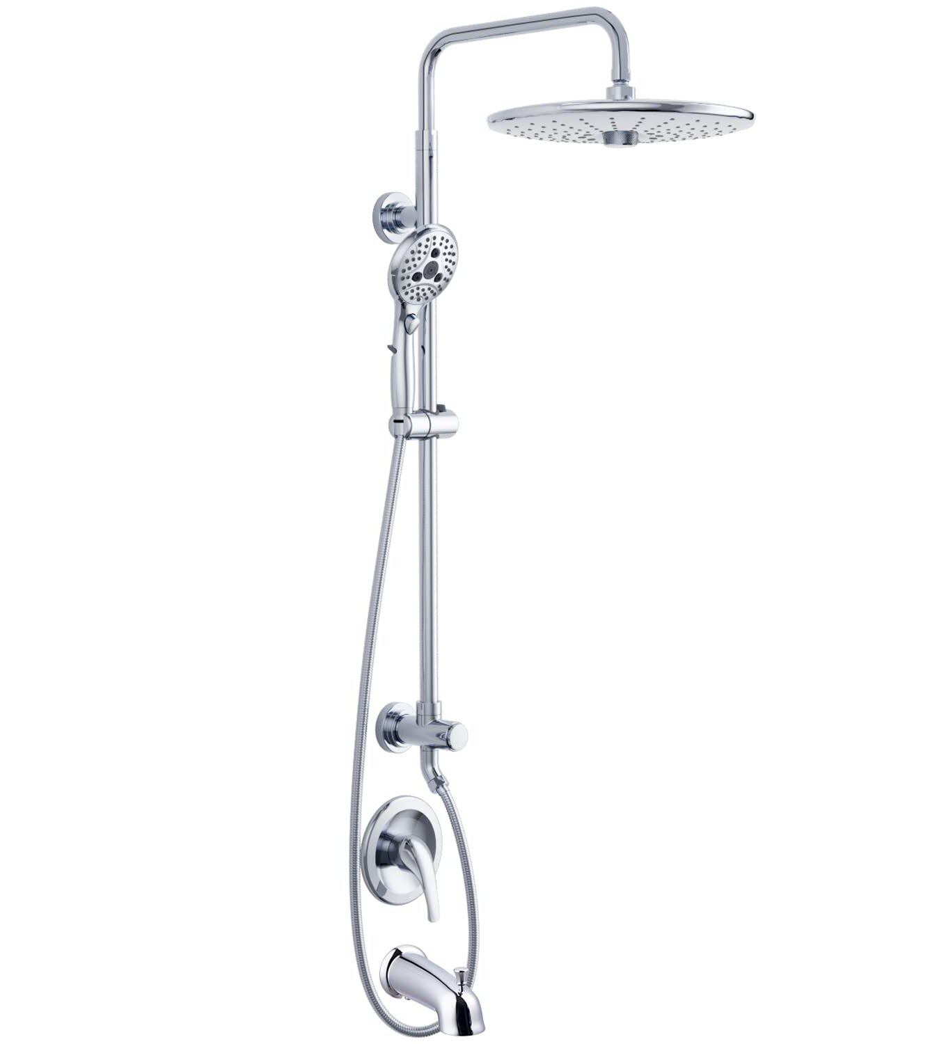 Gooseneck Shower Set (Bathtub)