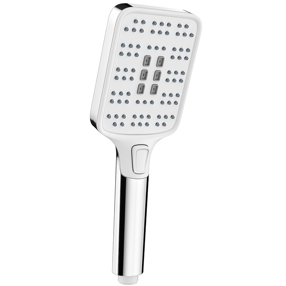 Square ABS Handheld Shower Head
