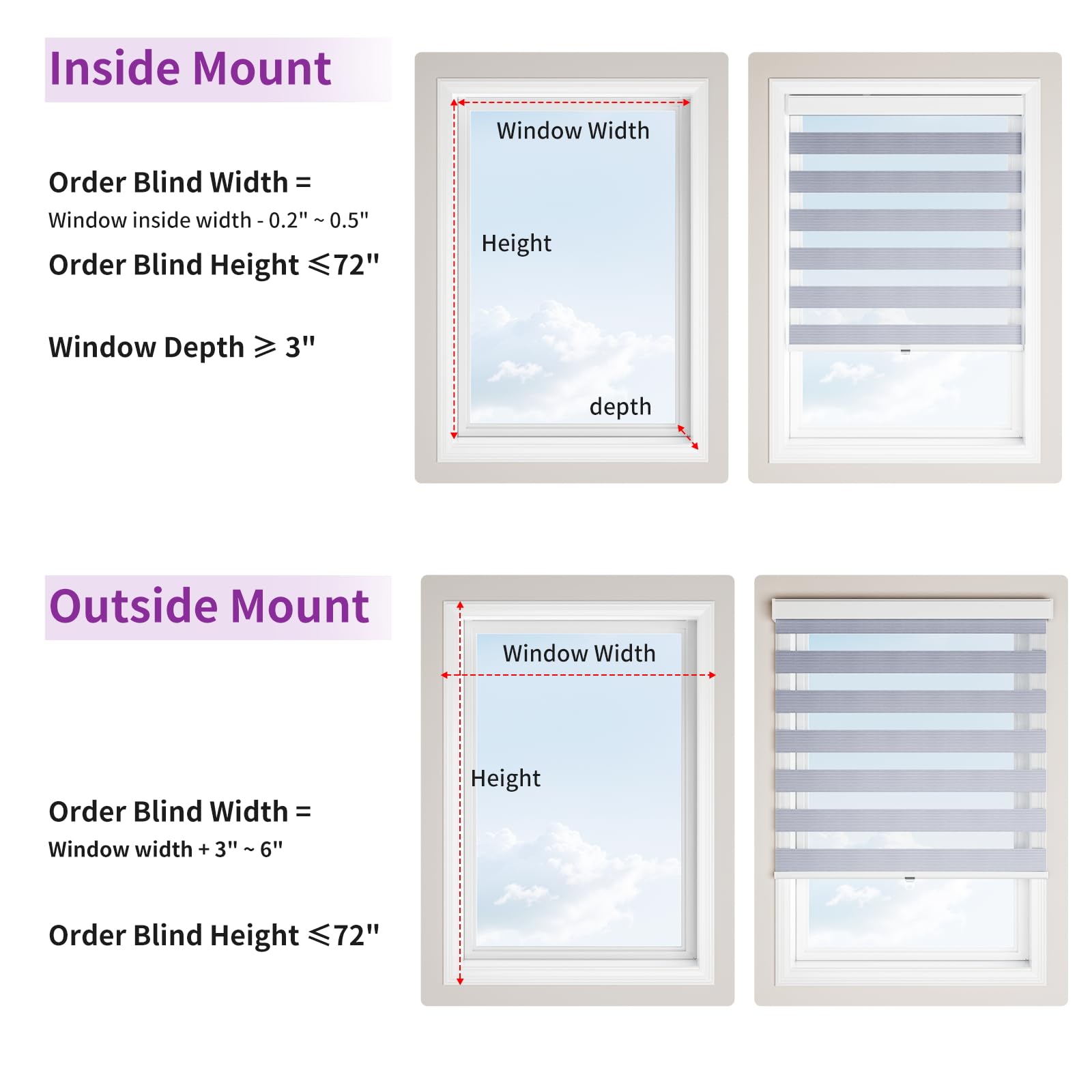 Zebra Sheer Roller Shades with Valance