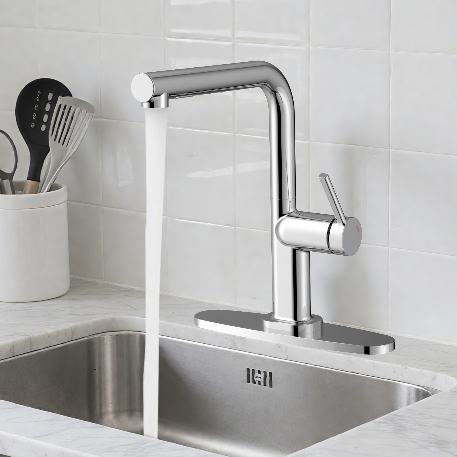 Seven Pull Out Kitchen Faucet
