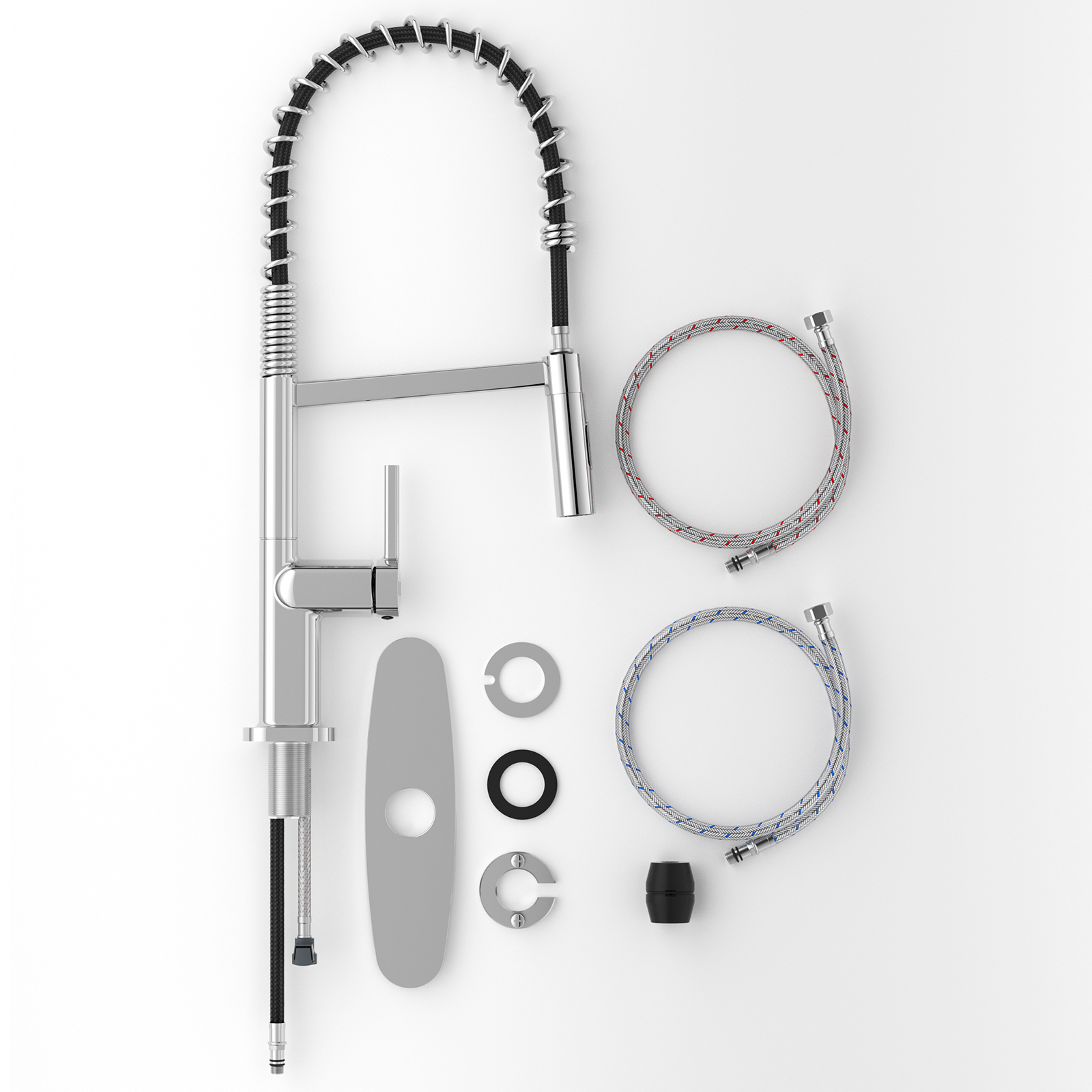 Pull Out Spring Kitchen Faucet