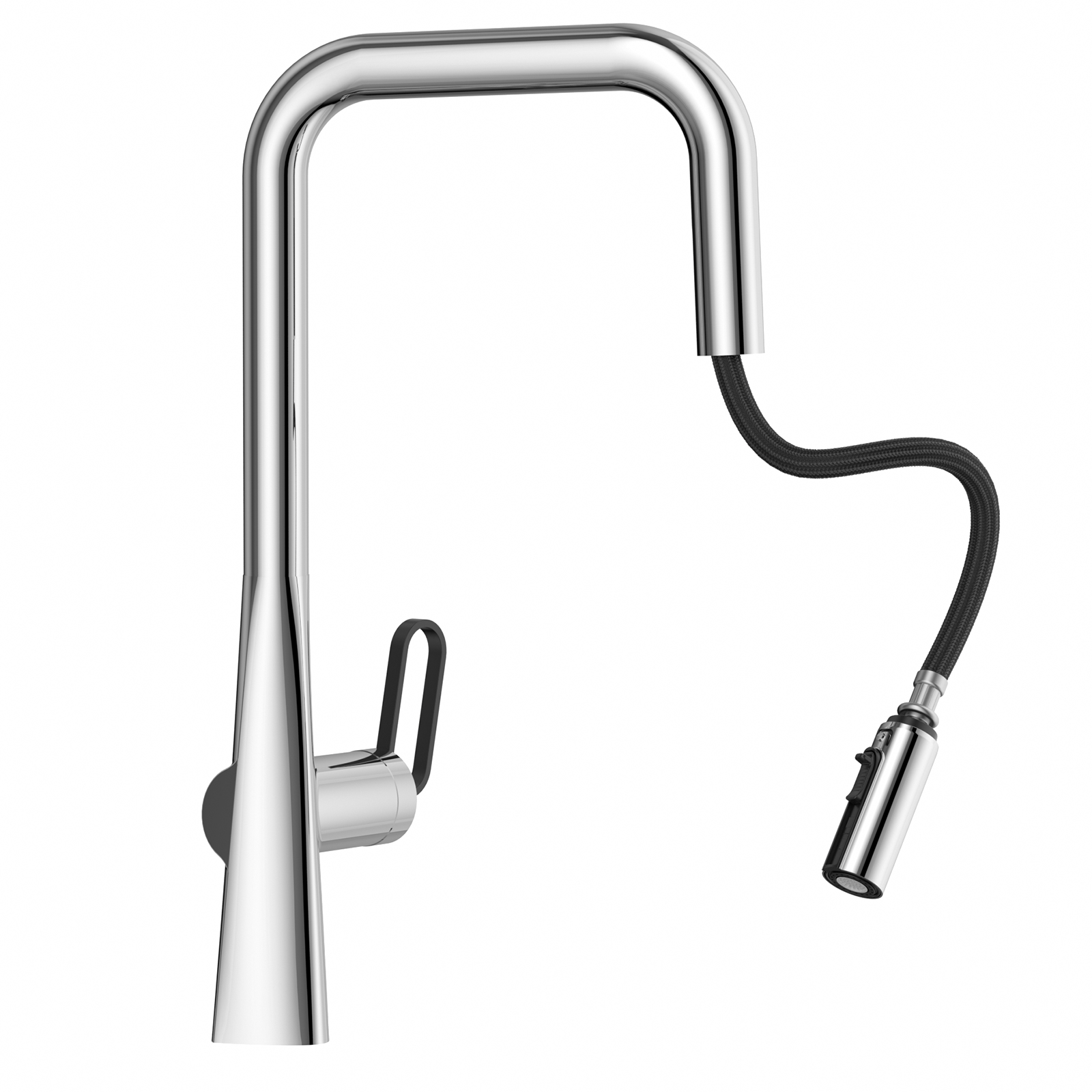 7-Shape Pull-Down Kitchen Faucet (Model: KP3808L)