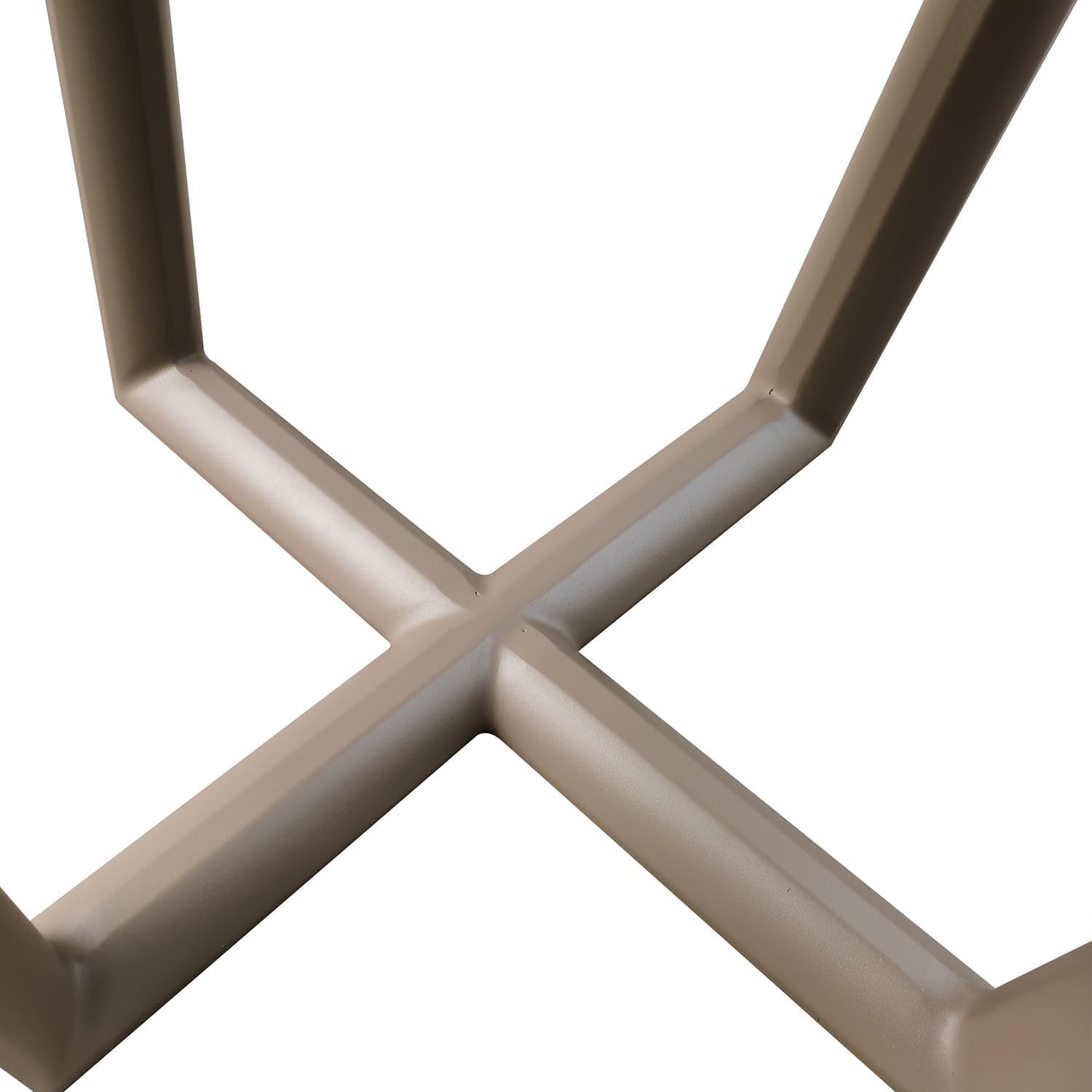 Round Aluminum Side Table - 21.7