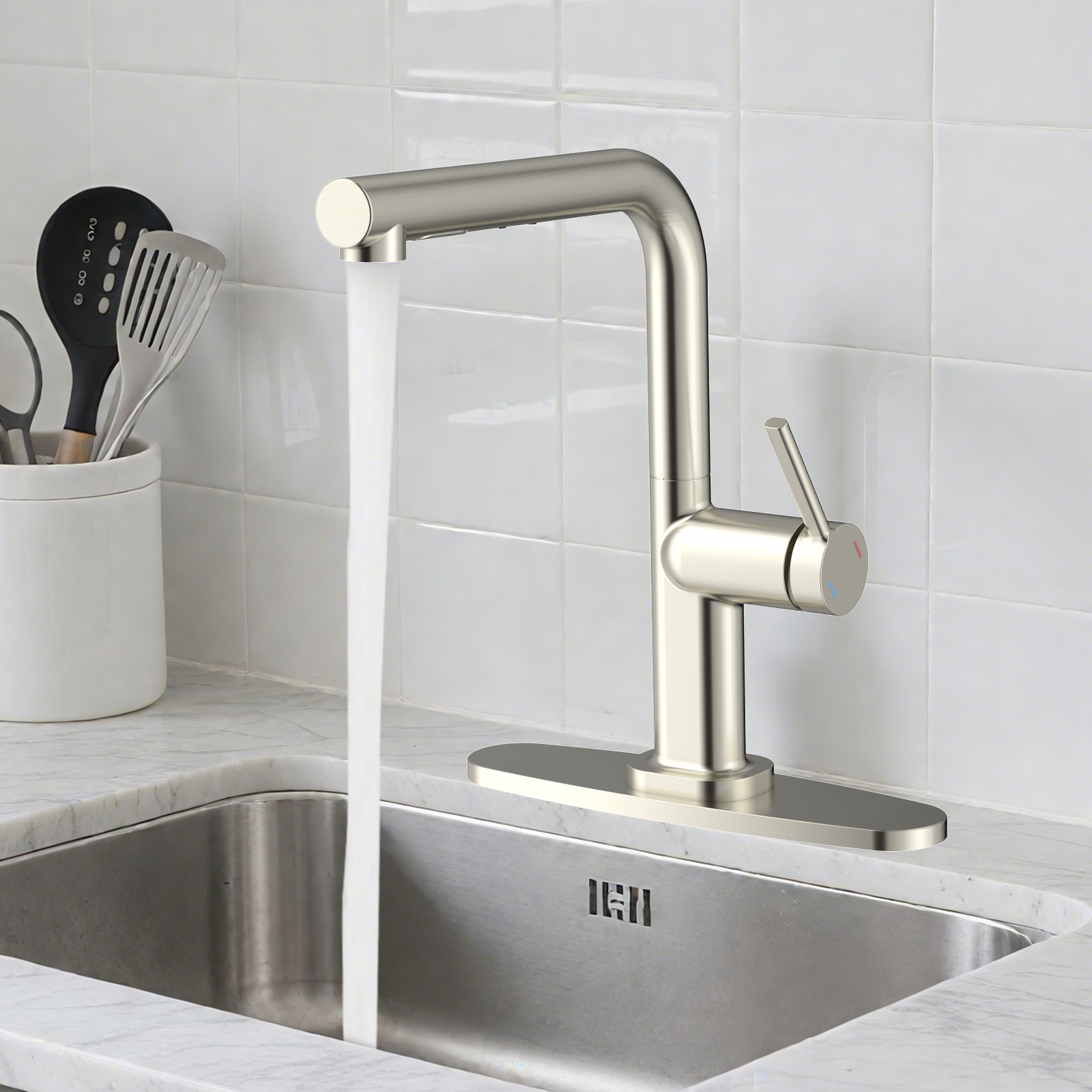 Seven Pull Out Kitchen Faucet