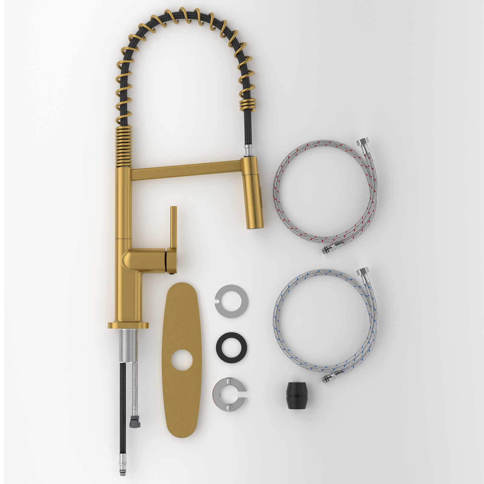 Pull Out Spring Kitchen Faucet