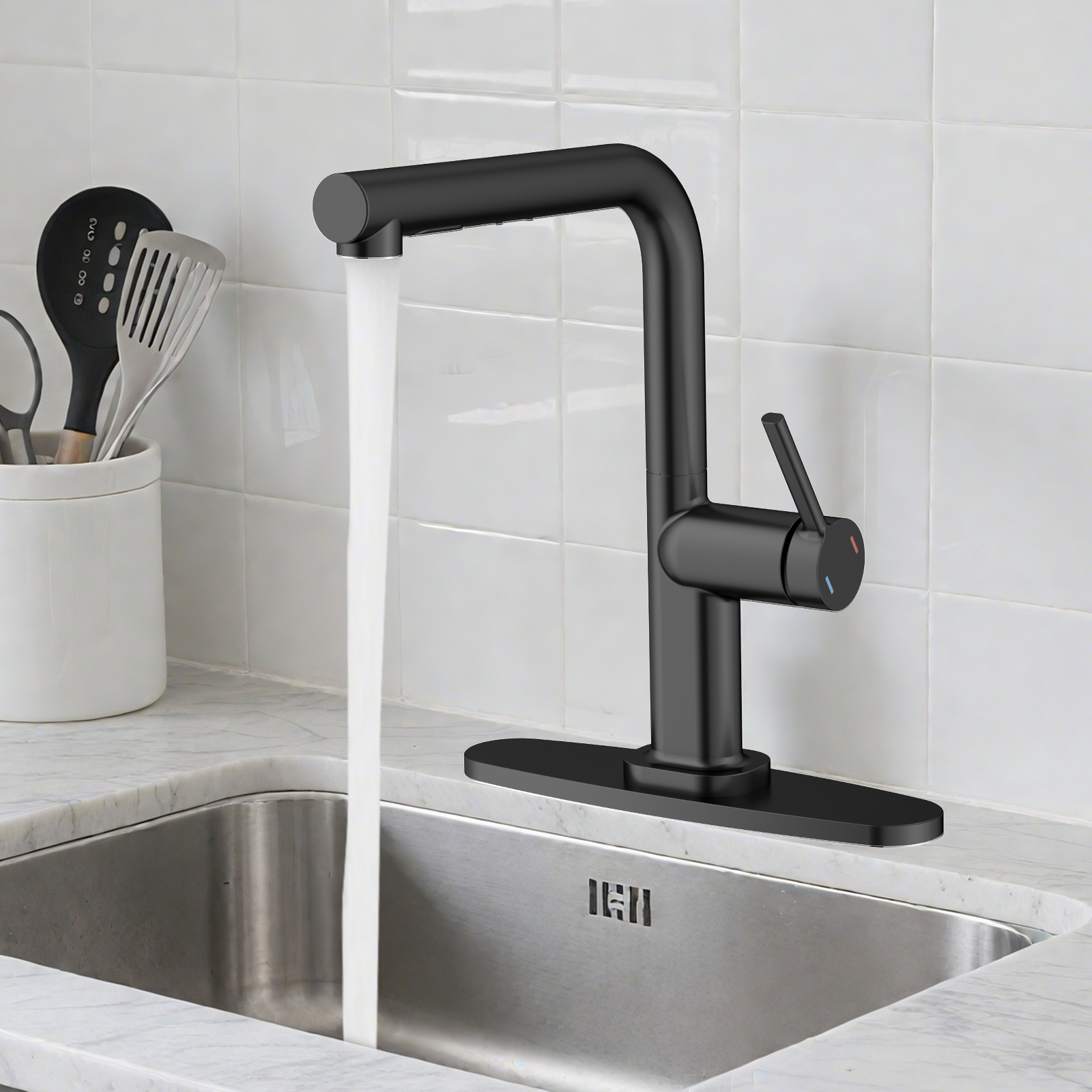 Seven Pull Out Kitchen Faucet