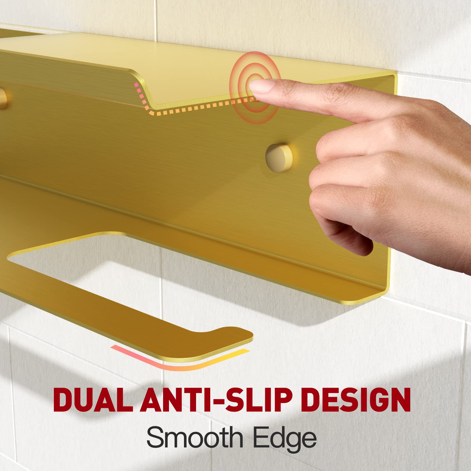 Double-Shelf Toilet Paper Holder