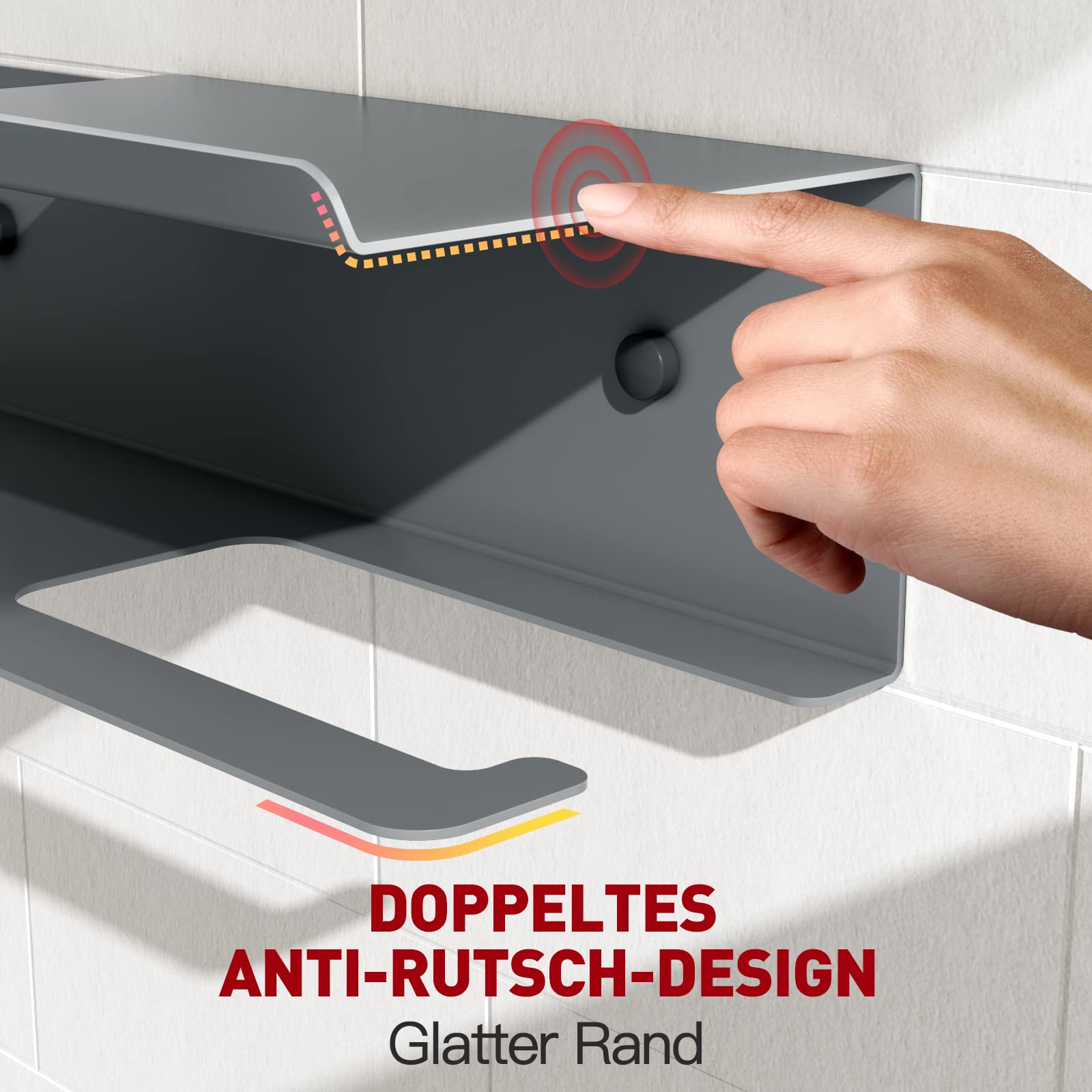 Double-Shelf Toilet Paper Holder