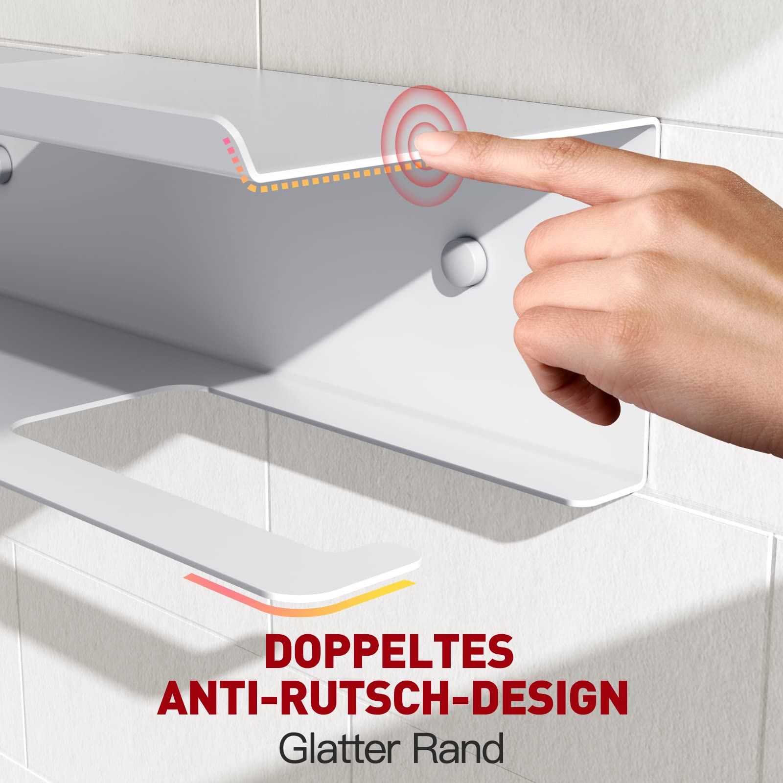 Double-Shelf Toilet Paper Holder