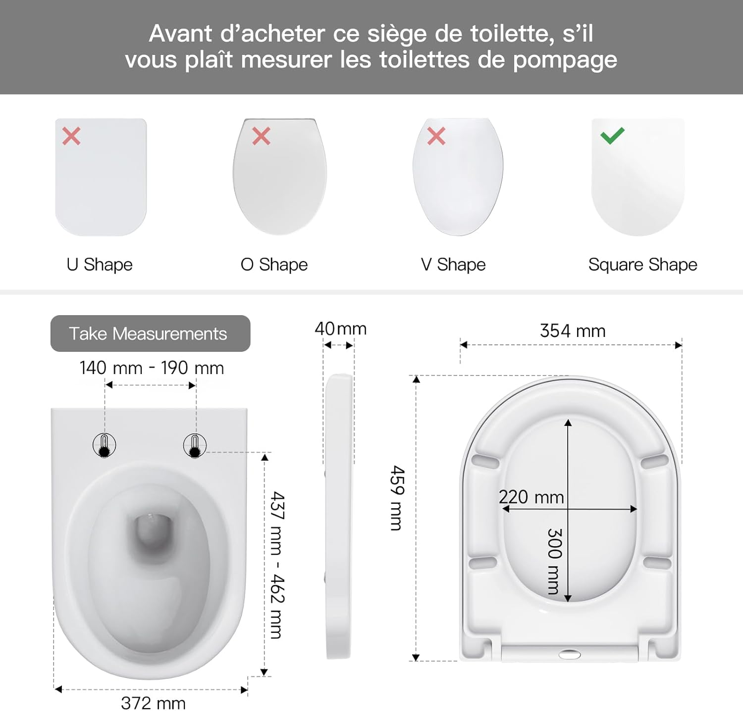 Standard D-Shaped Toilet Seat - CD02 (Parent-Child Edition/Long Version)