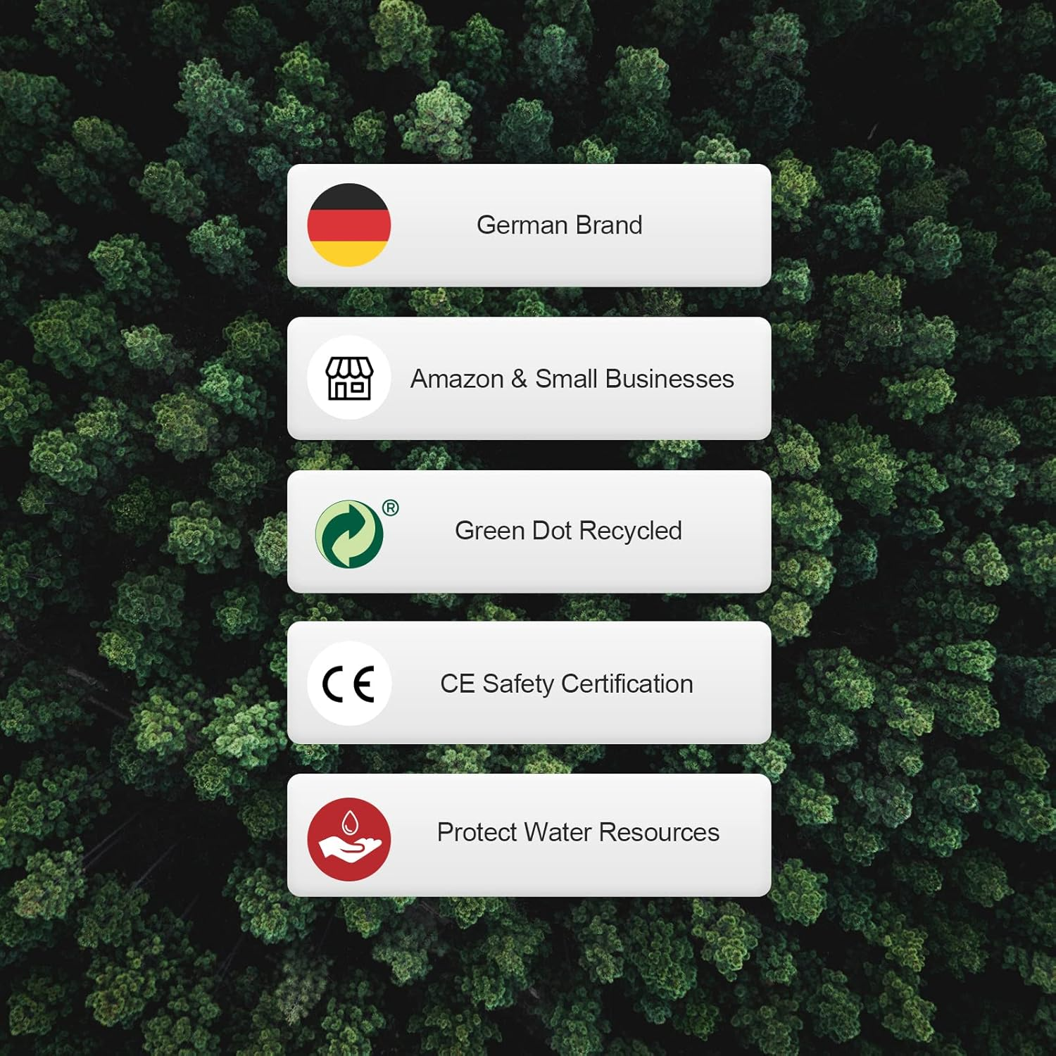 Square ABS Handheld Shower Head