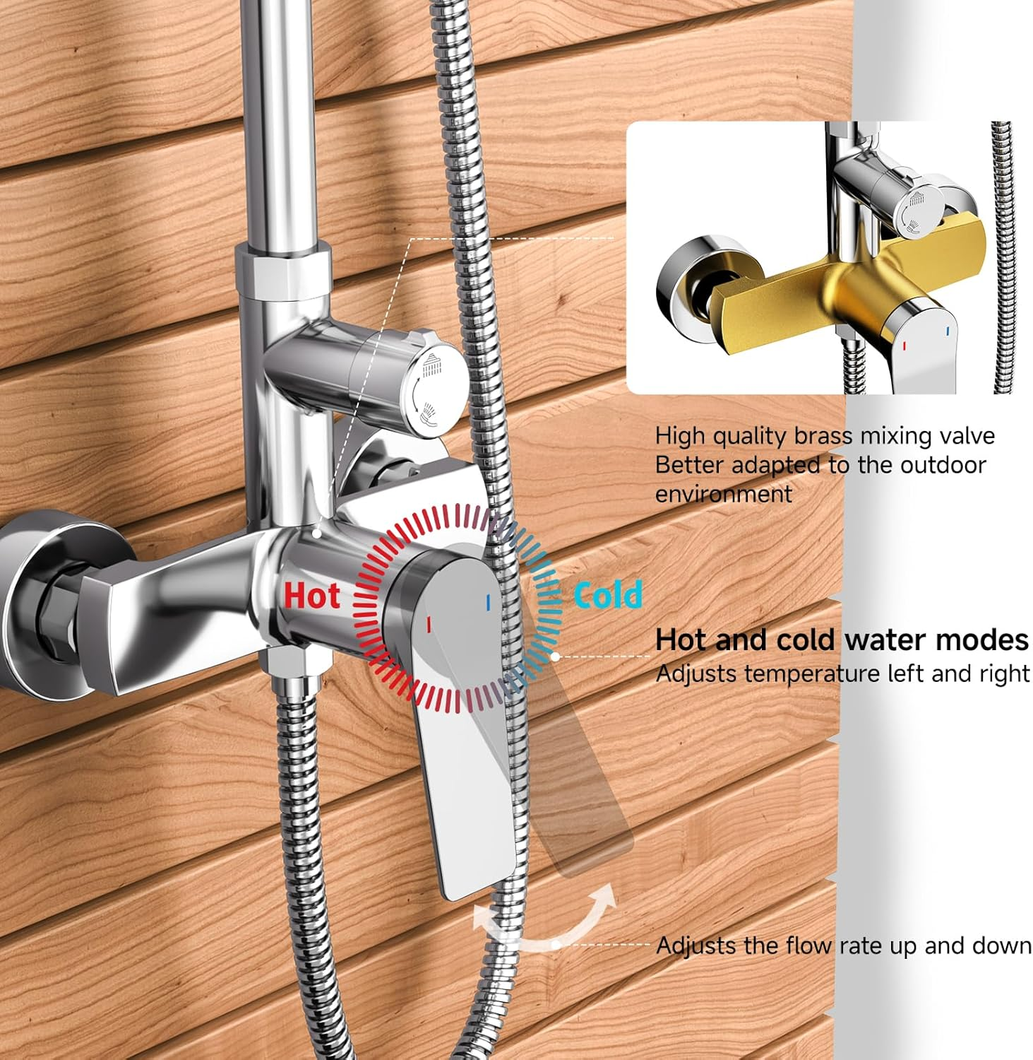 8 Inch Shower Set (Non-Thermostatic)