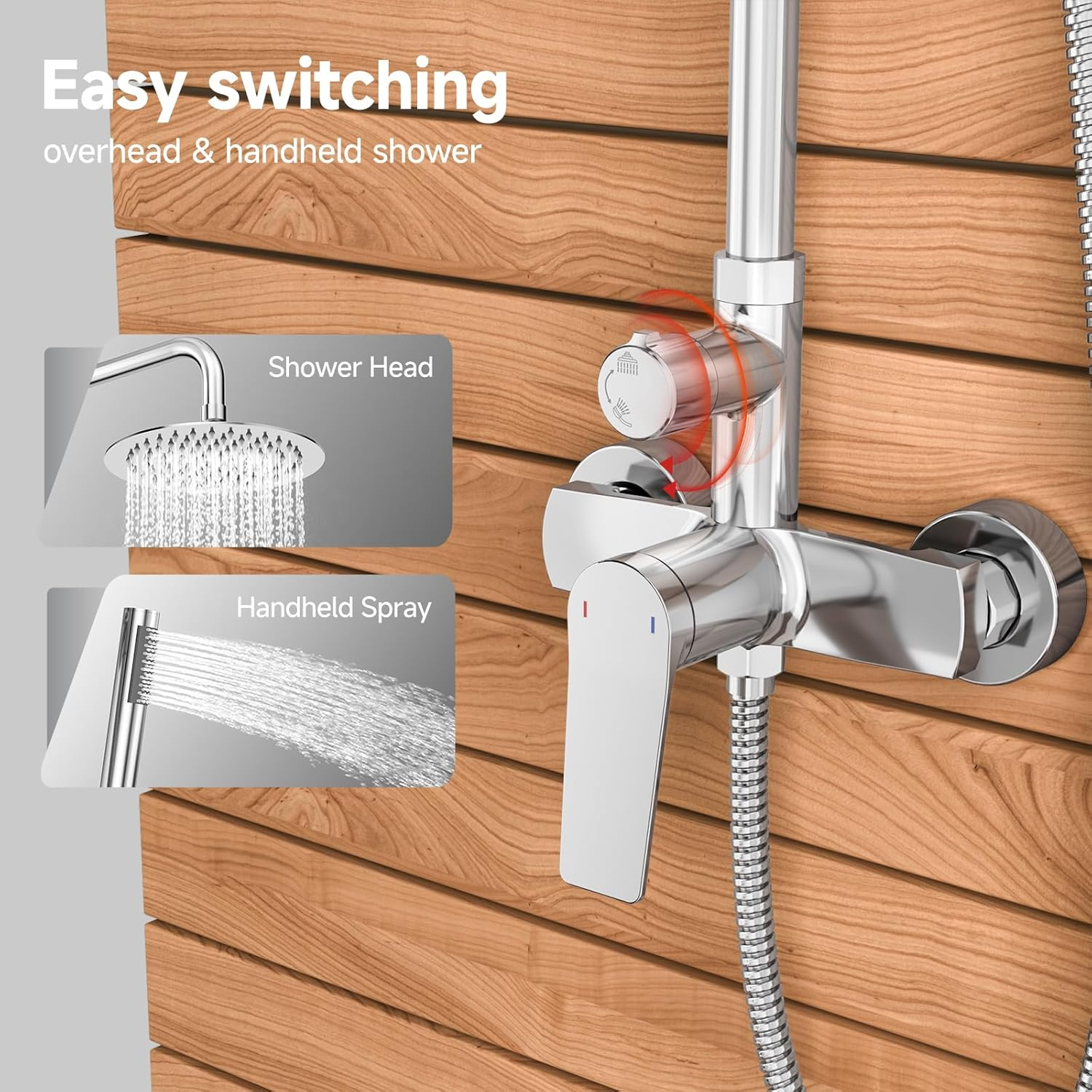 8 Inch Shower Set (Non-Thermostatic)