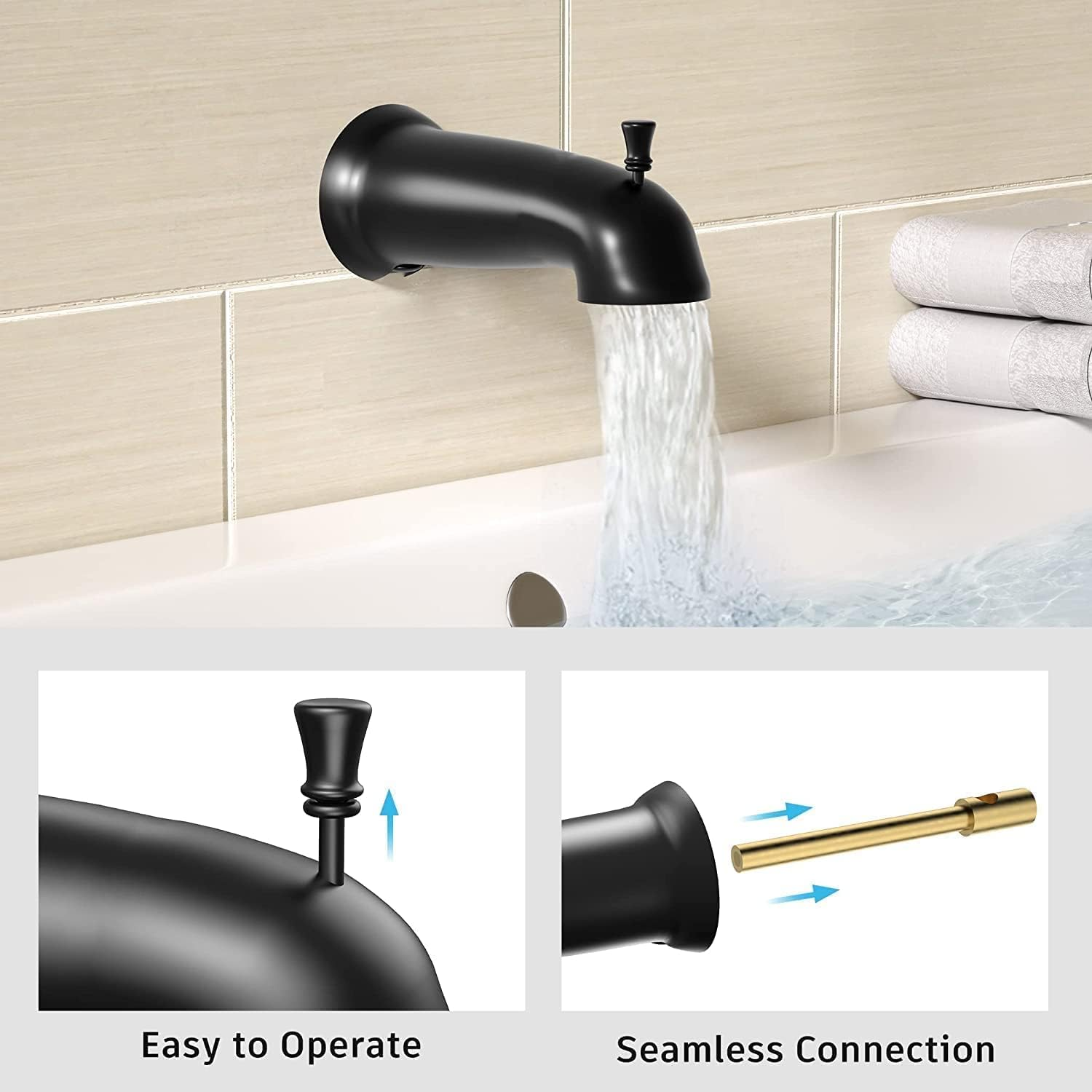 Dual Shower Head Set (Bathtub)
