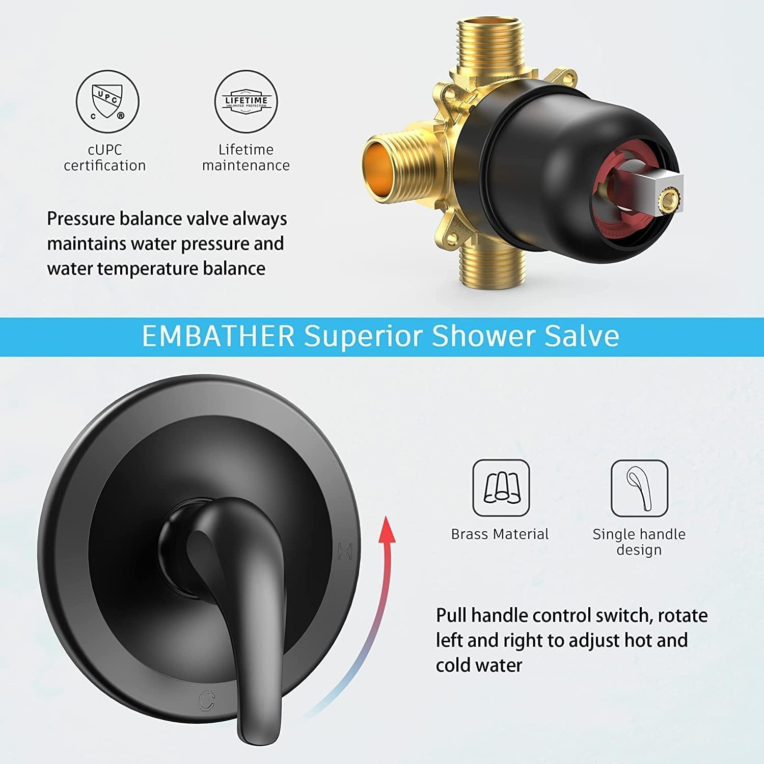 Dual Shower Head Set (Bathtub)