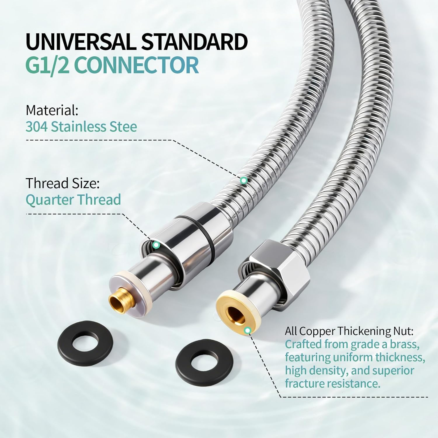 304 Stainless Steel Shower Hose