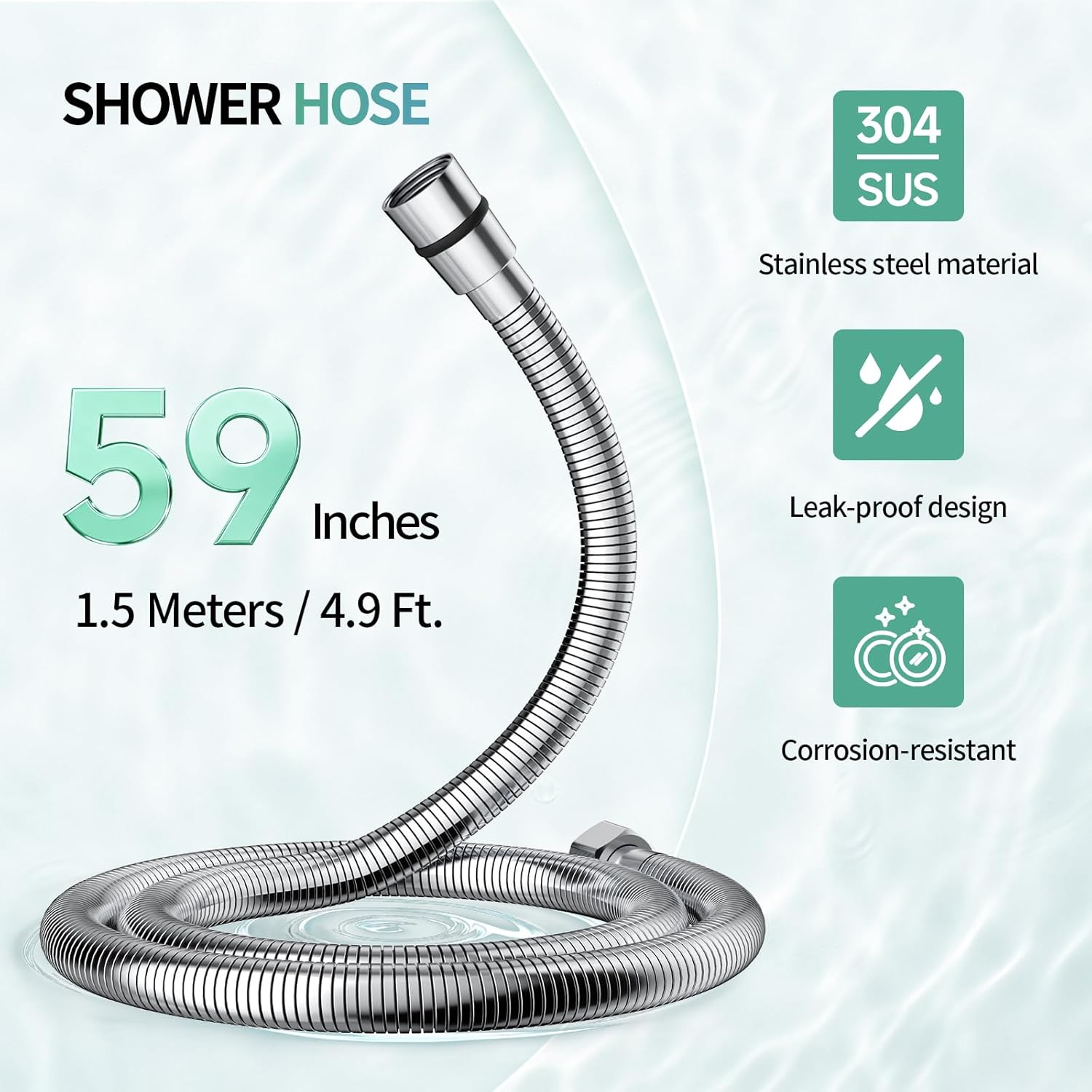 304 Stainless Steel Shower Hose