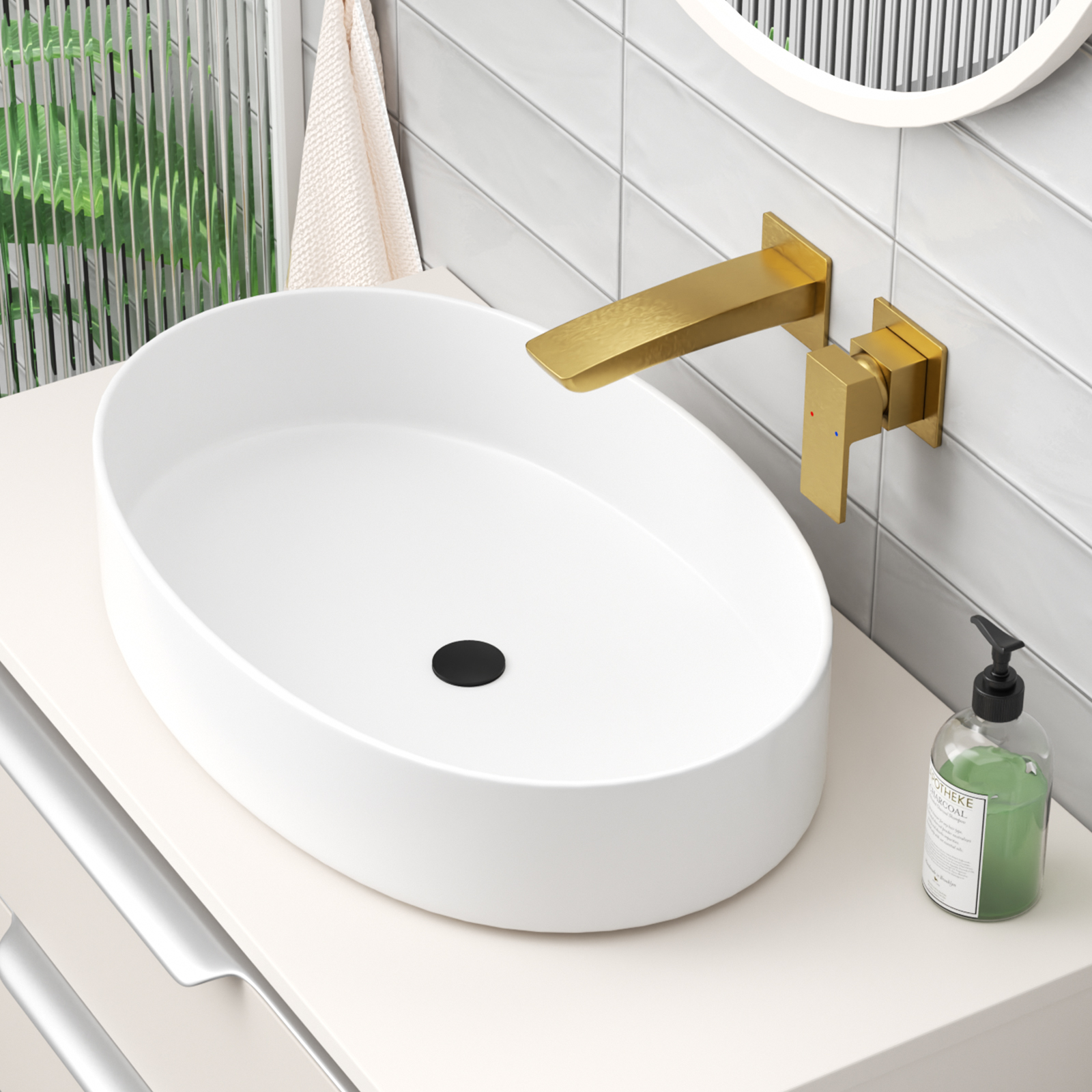 Wall Mounted Basin Faucet