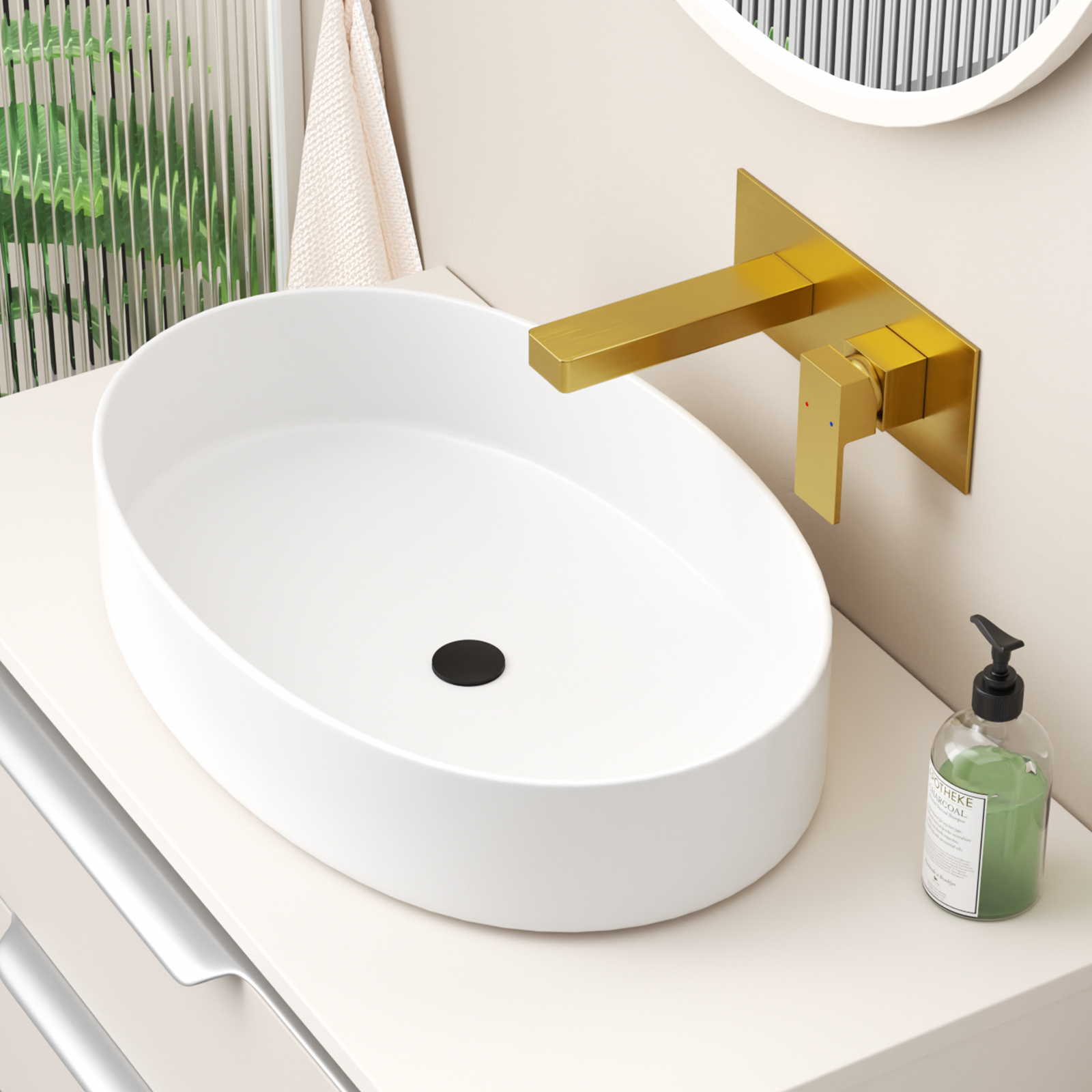 Wall Mounted Basin Faucet