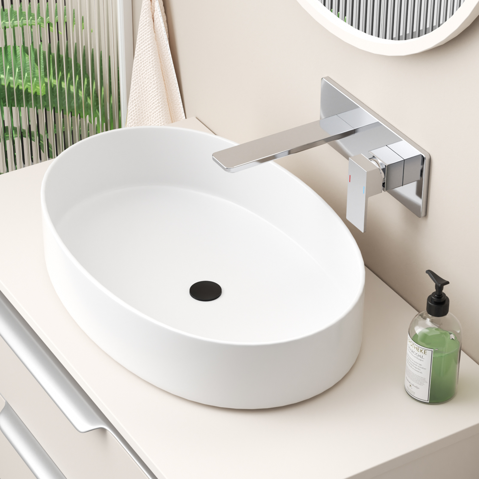 Wall Mounted Basin Faucet