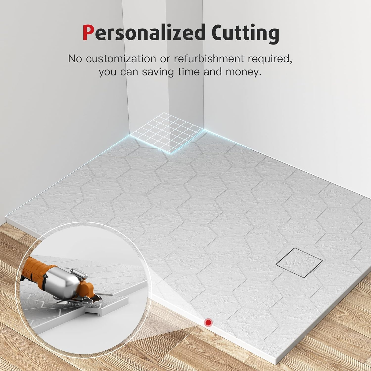 Shower Tray 120x90cm