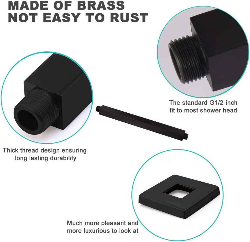 Brass Ceiling Shower Arm