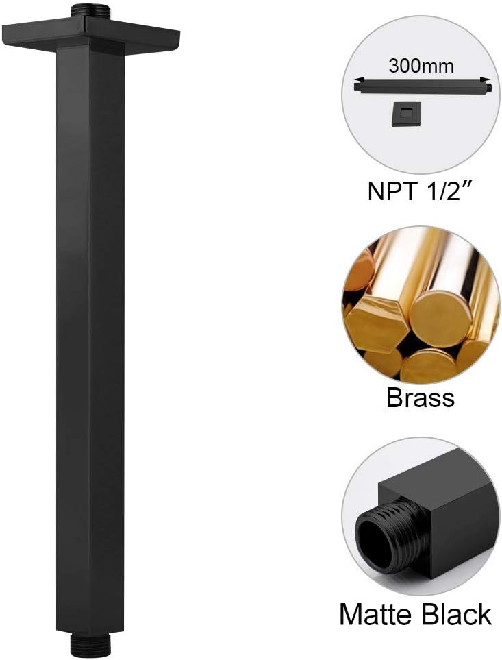 Brass Ceiling Shower Arm